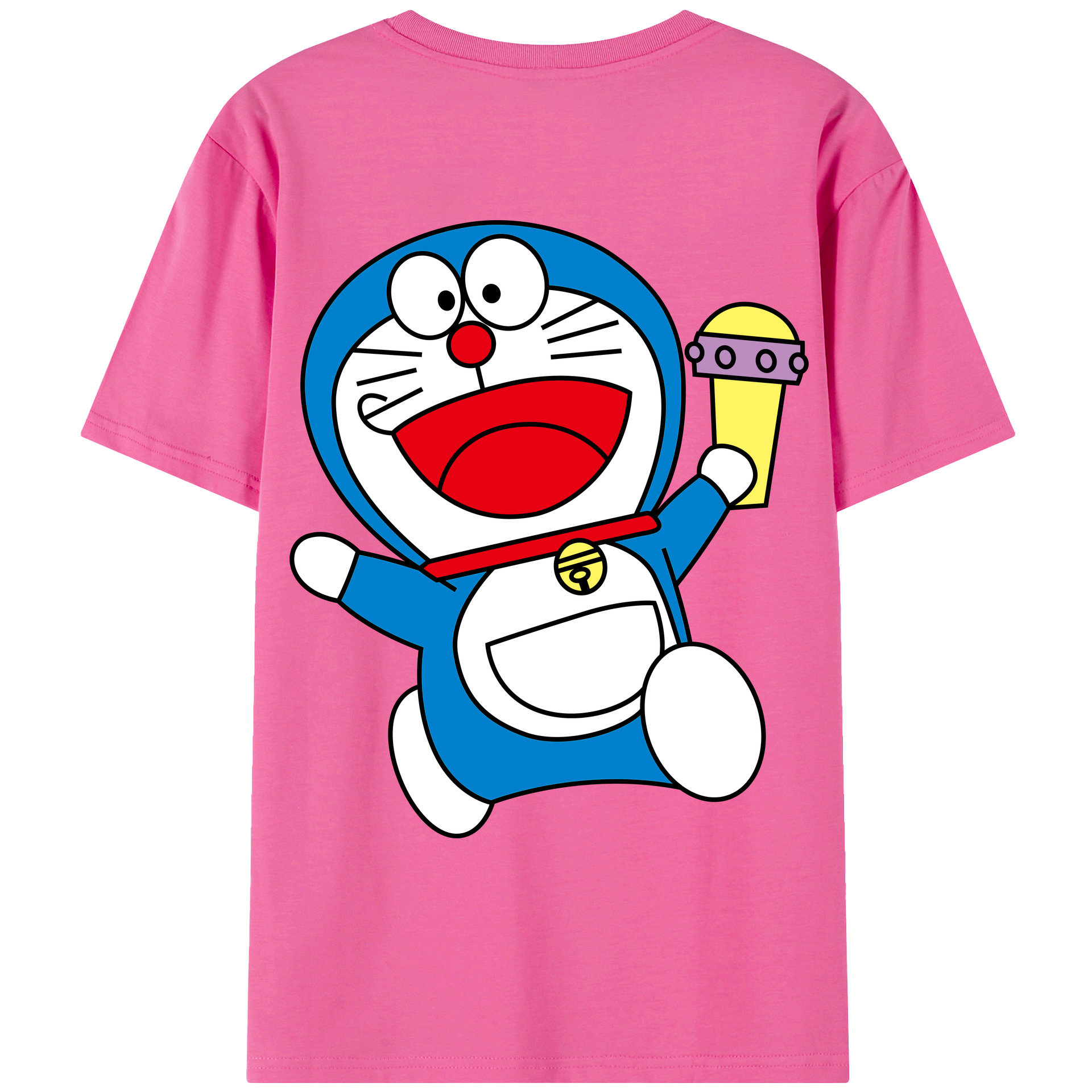（画像用） ドラえもん Doraemon レディース半袖Tシャツ(バックプリント)